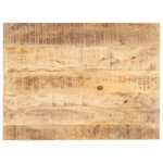 vidaXL Blat de masă, 70x60 cm, lemn masiv mango, 15-16 mm, vidaXL
