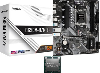 Startup Kit AMD Ryzen 5 7600 3.8GHz + ASRock B650M-H/M.2+