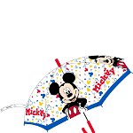 Umbrela automata, Mickey Mouse, multicolor, 60cm, Disney