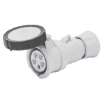Priza  industriala mobila HP - IP66/IP67/IP68/IP69 - 3P+N+E 32A 600-690V 50/60HZ - BLACK - 5H - Strangere cu surub, Gewiss