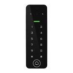 Videointerfon cu control acces, Card EM 125KHz, PIN, Wi-Fi, Compatibil cu aplicatia Tuya, IP65, SECUKEY Vcontrol 4-K