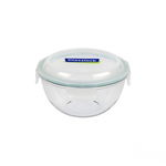 Bol Glasslock, rotund, din sticla, cu capac plastic, 2000 ml, Intercom Serv