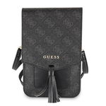 Guess Bag Logo Print Shoulder Black, Guess