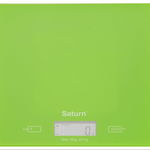 Cantar de bucatarie Saturn ST-KS7810,rosu, display LCD, 5 kg, precizie 1 g