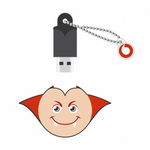 Memorie Portabila Mobiama Usb 2.0 Emoji Vampir - 16gb, Mobi-UP