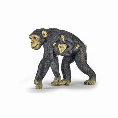 Figurina Papo Wild Animal Kingdom – Familie de cimpanzei, Papo