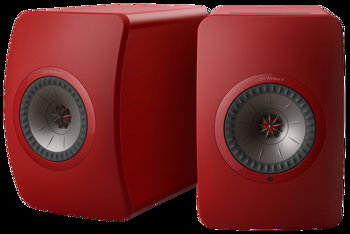 Sistem stereo hi-fi KEF LS50 Wireless II META Crimson Red - Special Edition