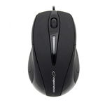 Mouse Optic, Conectare USB, Conectare cu Fir, 3 Butoane, 1000 DPI, Senzor Optic, Negru, ESPERANZA