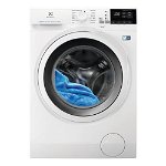 Masina de spalat rufe cu uscator Electrolux PerfectCare700 FW7WP447W, Spalare 7 kg, Uscare 5 kg, 1400 rpm, Clase A, Motor Inverter cu MagnetPermanent, Display LCD, DualCare, SteamCare, FreshScent, Sensicare. Time Manager (Alb)