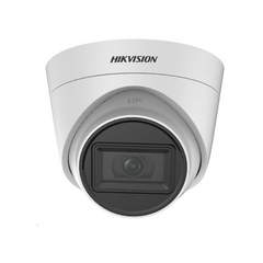 Camera supraveghere Hikvision Turbo HD bullet DS-2CE17H0T-IT3FS(2.8mm), 5MP, microfon audio incorporat, senzor 5 MP CMOS, rezolutie: 2560 (H) × 1944 (V)@20fps, iluminare: 0.01 Lux @ (F1.2, AGC ON), 0 Lux with IR, lentila: 2.8 mm, unghi vizualizare: horizontal FOV: 85°, vertical FOV: 63°, diagonal