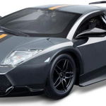 Macheta auto Lamborghini Murcielago LP670-4 SV negru mat 5 inch, 1:32-36 RMZ City