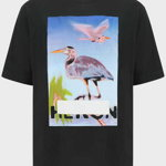 Heron Preston T-Shirt BLACK PURP, Heron Preston