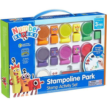 Set activitati cu stampile - Numberblocks