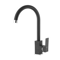 Baterie bucatarie ALVEUS Santo G91, alama, negru