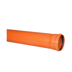 Țeavă canal VALPLAST PVC SN2 Ø 125x2,5 mm 6 m