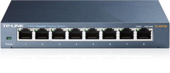 Switch TP-Link TL-SG108, 8 port, 10/100/1000 Mbps, TP-Link