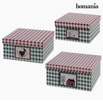 Cutie Decorativă Homania 7635 (3 uds) Carton, Homania