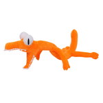 Jucarie de plus IdeallStore® Rainbow Friends Roblox, Orange the Croc, 32 cm, portocaliu, IdeallStore