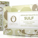 Sapun cu sulf, 100g, Ortos, Ortos