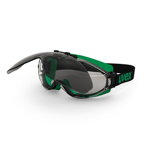 Ochelari protectie Uvex lentile colorate filtru 5 cadru negru verde detasabili, UVEX