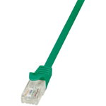EconLine CAT6 Patch Cable U/UTP 3m green, Logilink