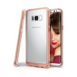Husa Samsung Galaxy S8 Plus Ringke Fusion Rose Gold, 1
