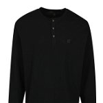 Bluza neagra cu nasturi din bumbac - JP 1880, JP 1880