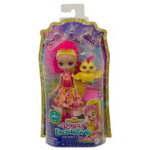 Papusa Barbie Dreamtropia sirena cu corset galben MTHRR02_HRR03, Viva Toys