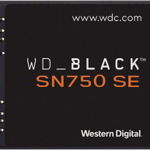 SSD WD Black SN750 SE 500GB PCI Express 4.0 x4 M.2 2280, WD