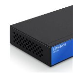 LGS105 Unmanaged Gigabit Ethernet (10/100/1000) Black,Blue, Linksys