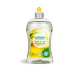 Detergent bio lichid pentru vase lamaie Sodasan 500 ml