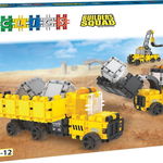Clicstoys - Set de construit Vehicule de constructie, Clics