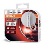 Set 2 Becuri auto far Xenon Osram D2S Night Breaker Unlimited, up to 70%, 35W