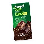 Ciocolata amaruie cu indulcitor natural din stevia