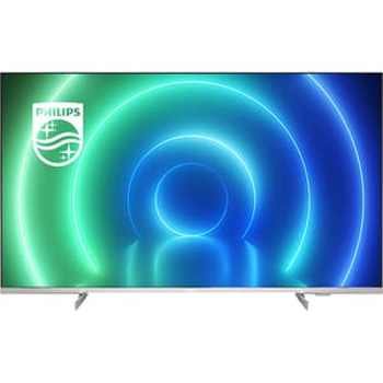 Televizor LED Philips Smart TV 43PUS7556/12 108cm 4K Ultra HD Argintiu