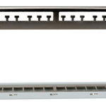 Patch Panel rackabil 19", 24 porturi, alb, Schrack, HSER0240GS