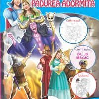 Frumoasa din padurea adormita - Poveste cu activitati