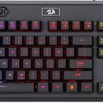 Tastatura gaming Redragon Aditya, iluminare RGB, Negru