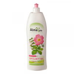 Detergent bio pentru vase Trandafir salbatic si Melisa 1L, AlmaWin