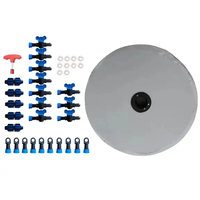 Kit Irigare prin Picurare, banda picurare 10-10 cm, 600 m, HM Tools