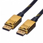 Cablu Roline Displayport GOLD v1.2 T-T 2m 11.04.5645-10