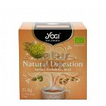 Ceai bio digestie naturala, Yogi Tea, 12 plicuri 21,6 g, YOGI TEA