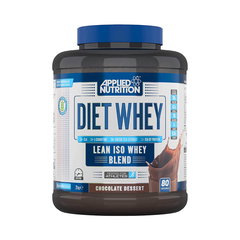 Diet Whey 1.8kg, powder, Applied Nutrition, whey protein concentrate and isolate - Nutriland Chocolate Dessert, Applied Nutrition