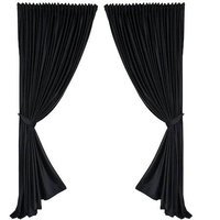 SET DRAPERIE,Casa Deco Logistics,CATIFEA V45 CU REJANSA DE 8 CM NEGRU
