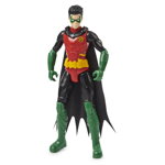 Spin Master - Figurina Supererou Robin , DC Universe , 30 cm, Articulata, Multicolor, Spin Master