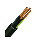 Cablu flexibil cu manta din PVC, YMS-J 5 x 1,5 negru, Schrack