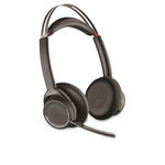 Casca Bluetooth Plantronics Voyager Focus UC B825, PC/Smartphone, Microfon, Negru