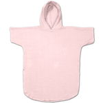 Poncho copii din muselina absorbanta Kidizi Light Pink 3-6 ani