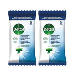 Pachet 2 x Servetele Umede Dezinfectante pentru Suprafete Multiple Dettol, 36 Servetele