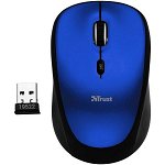 Mouse Trust Yvi, Wireless, USB, albastru